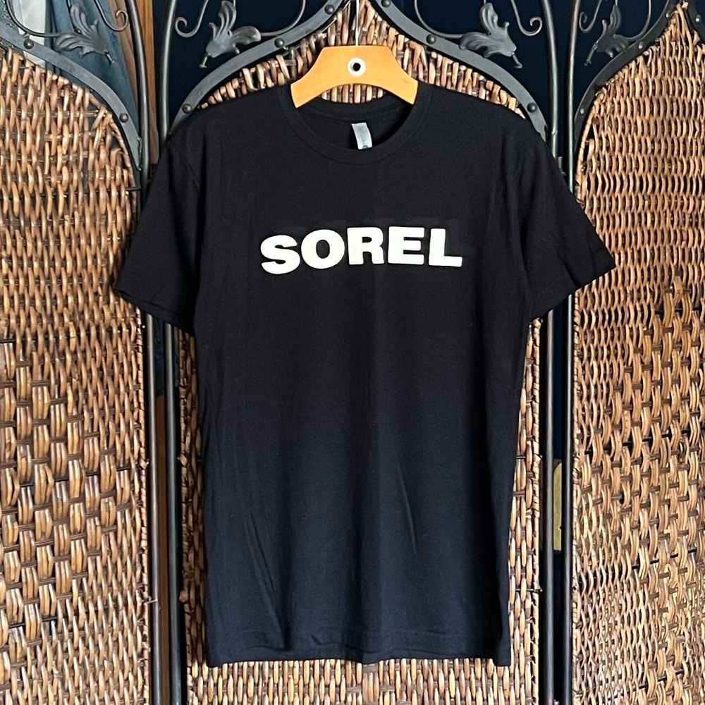 Sorel Poly Blend Black T-shirt Small